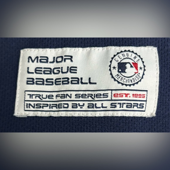 Vintage True Fan New York Yankees Button Up Jersey Size XL - Picture 4 of 5